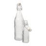 Waterfles met strepen klein - transparant - 250 ml